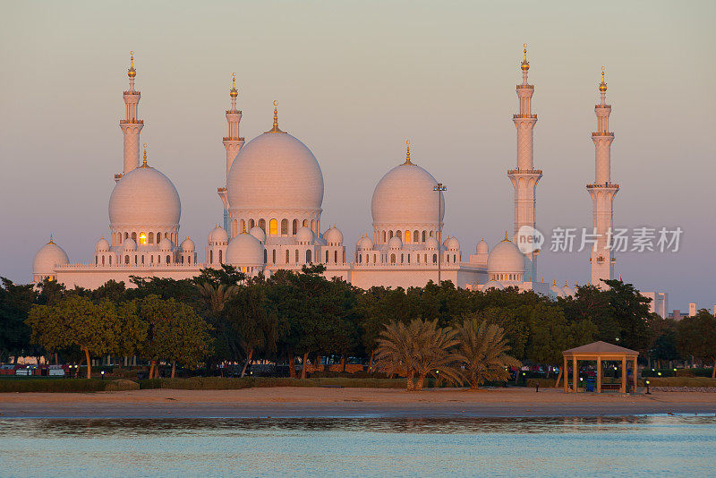 Sheikh Zayed大清真寺，阿布扎比，阿联酋